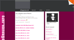 Desktop Screenshot of ag6.alltagsgrauen.info
